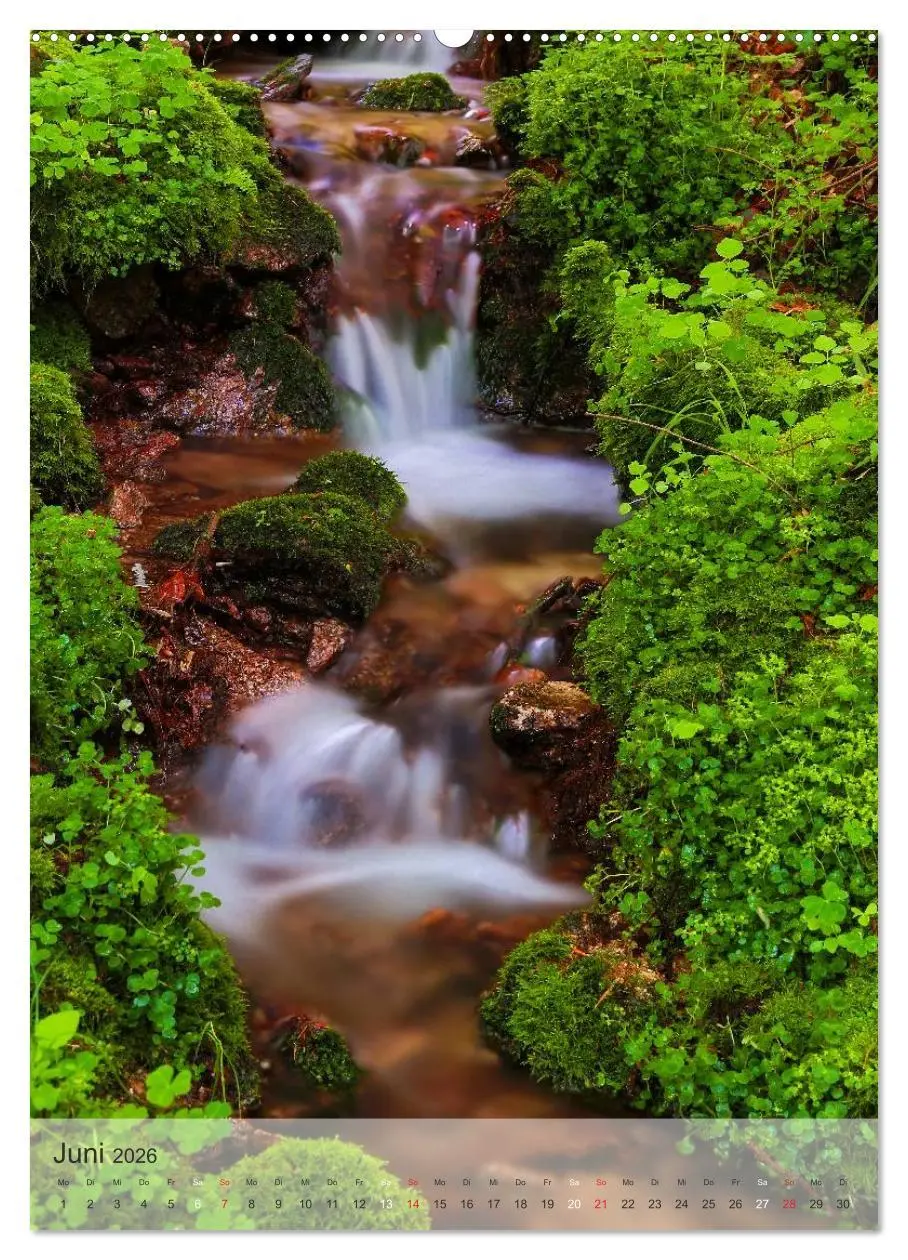 Bild: 9783516477696 | Alles im Fluss - Schwarzwaldwasser (Wandkalender 2026 DIN A2 hoch),...