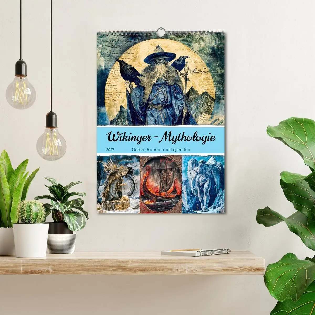 Bild: 9783516927696 | Wikinger - Mythologie - Götter, Runen und Legenden (Wandkalender...