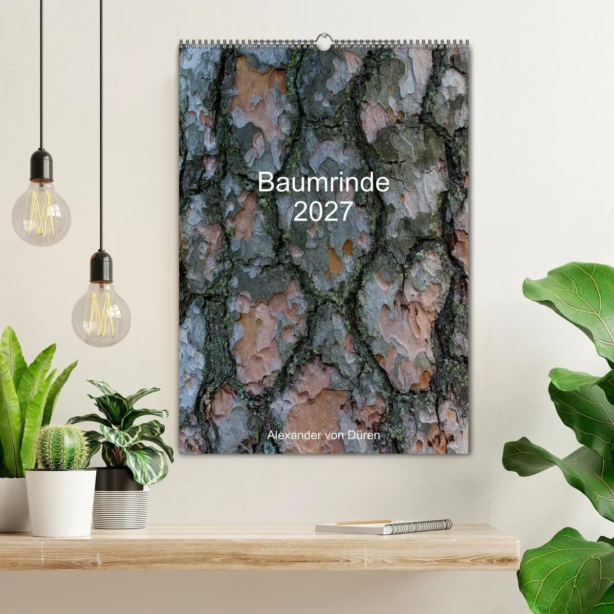 Bild: 9783594147696 | Baumrinde 2027 (Wandkalender 2027 DIN A2 hoch), CALVENDO...