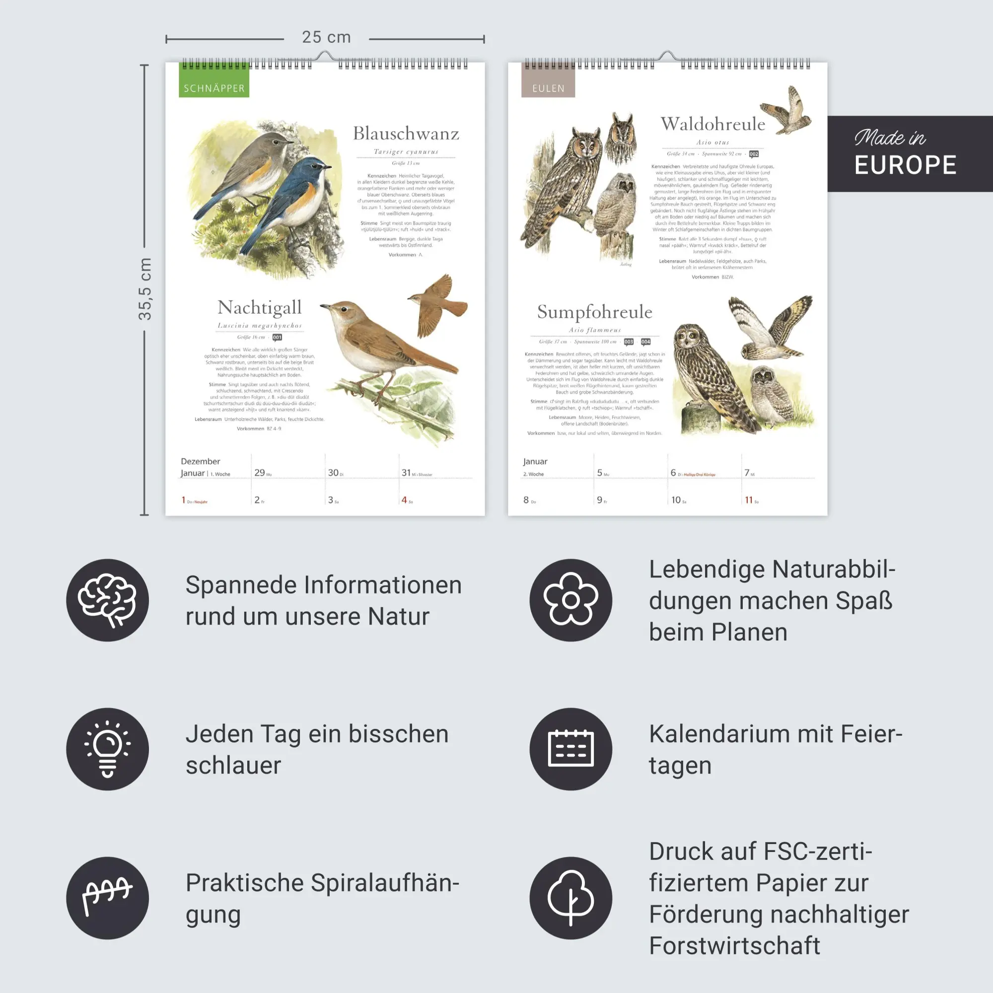 Bild: 9783840037696 | KOSMOS Was fliegt denn da? Wochenplaner 2026 - Der Kalender zum...