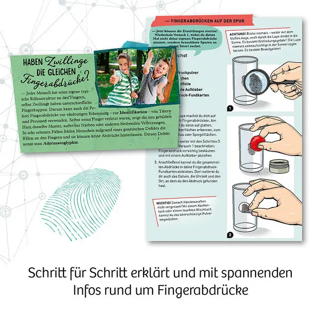 Bild: 4002051657796 | Finger-Abdrücke (Experimentierkasten) | Spiel | Sonstiges | 657796