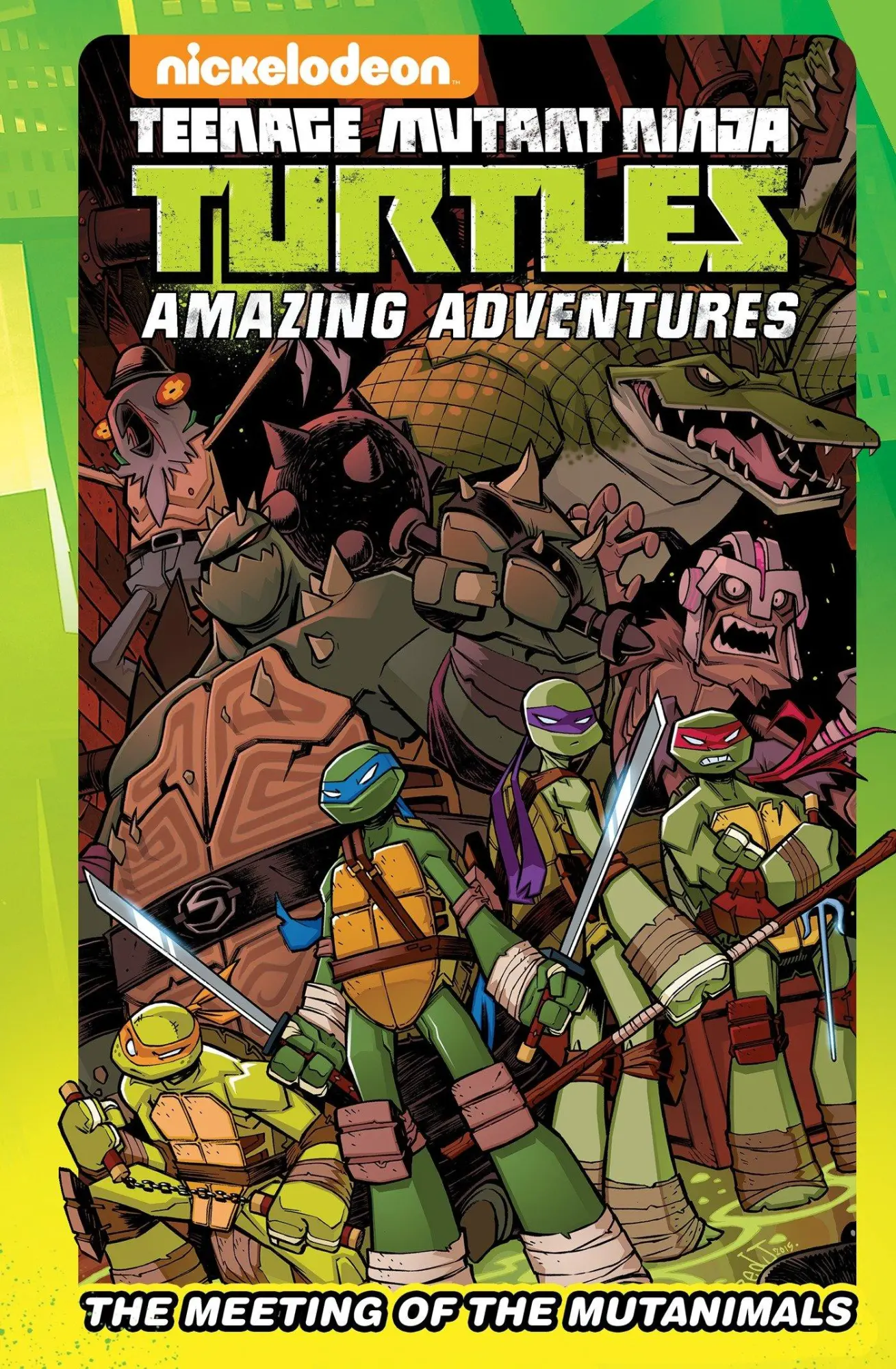Cover: 9781631407796 | Teenage Mutant Ninja Turtles Amazing Adventures: The Meeting of the...