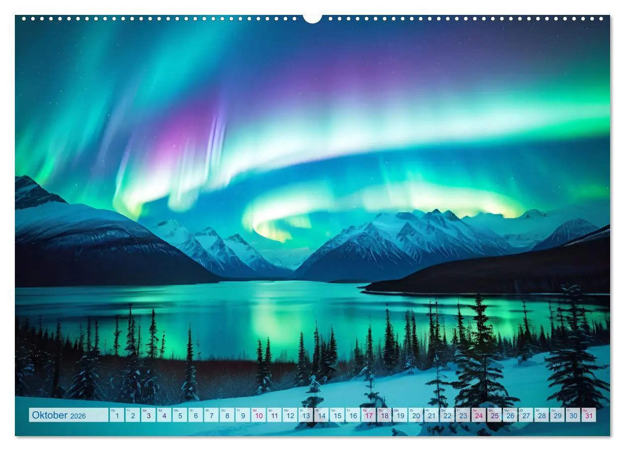 Bild: 9783457377796 | Traumhafte Polarlichter . Licht, Schnee und Eis hoch im Norden...