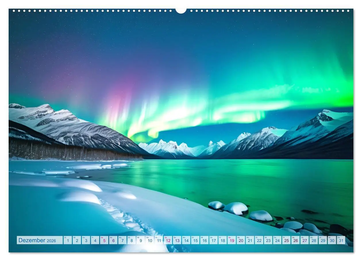 Bild: 9783457377796 | Traumhafte Polarlichter . Licht, Schnee und Eis hoch im Norden...