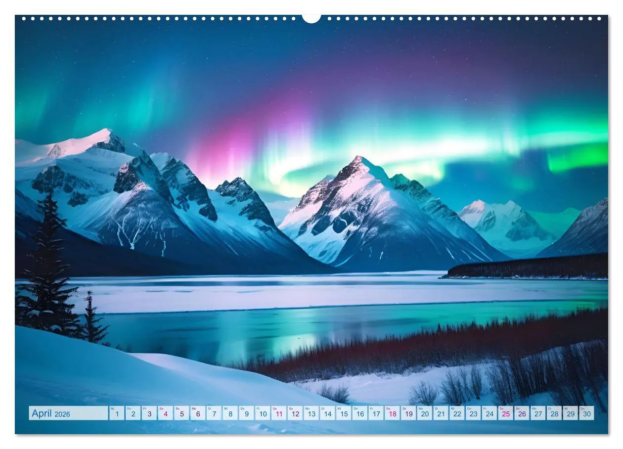 Bild: 9783457377796 | Traumhafte Polarlichter . Licht, Schnee und Eis hoch im Norden...