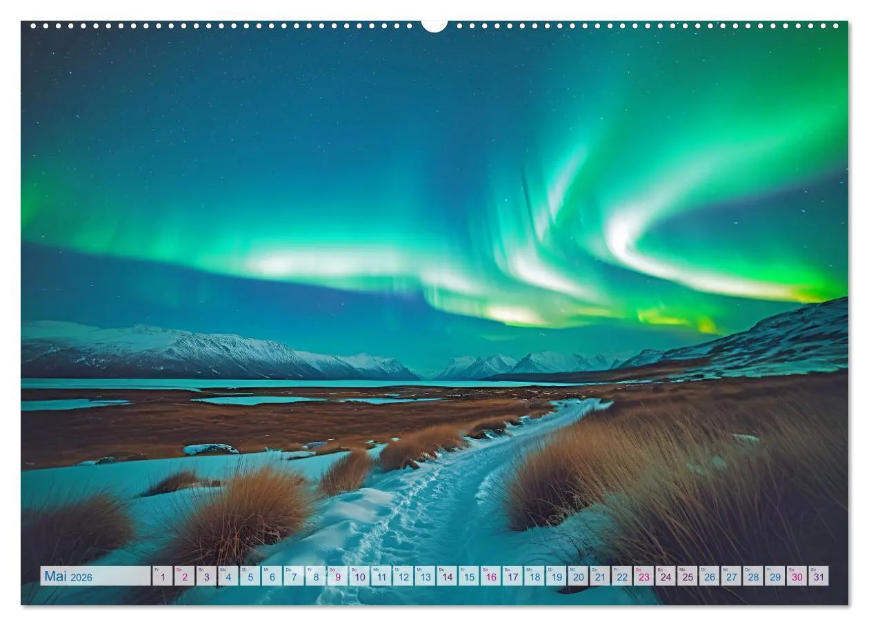 Bild: 9783457377796 | Traumhafte Polarlichter . Licht, Schnee und Eis hoch im Norden...