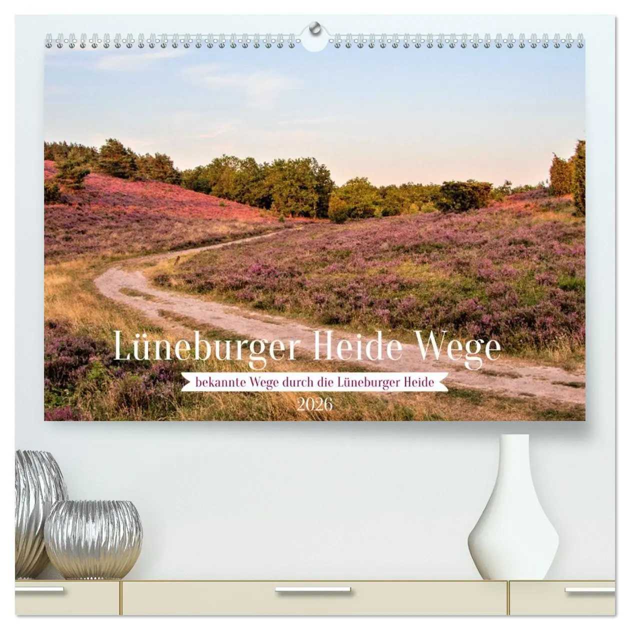 Cover: 9783457447796 | Lüneburger Heide Wege (hochwertiger Premium Wandkalender 2026 DIN...