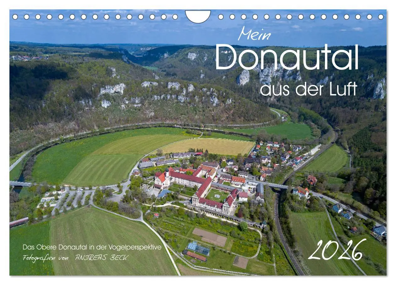 Cover: 9783457757796 | Mein Donautal aus der Luft (Wandkalender 2026 DIN A4 quer),...