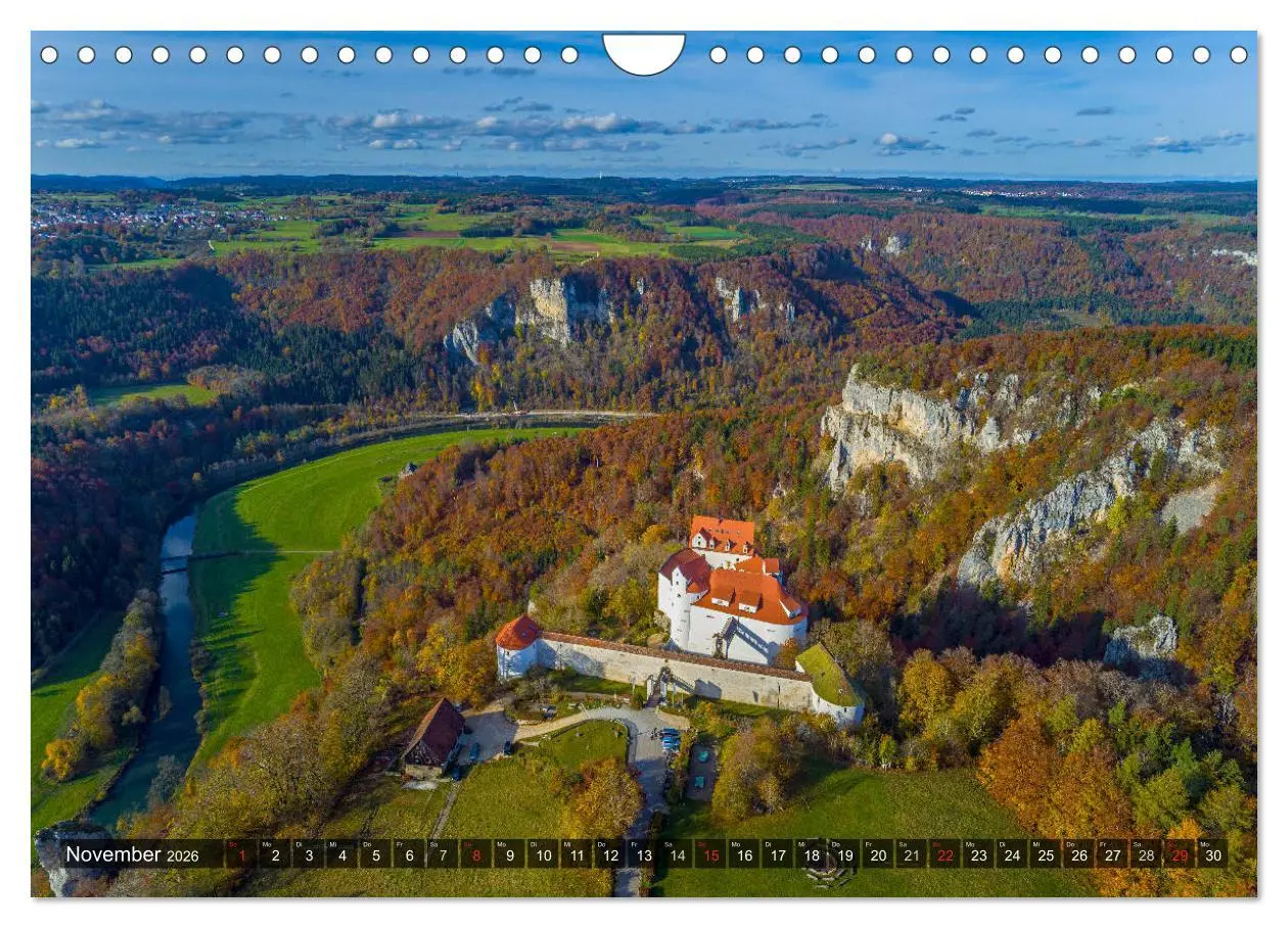 Bild: 9783457757796 | Mein Donautal aus der Luft (Wandkalender 2026 DIN A4 quer),...