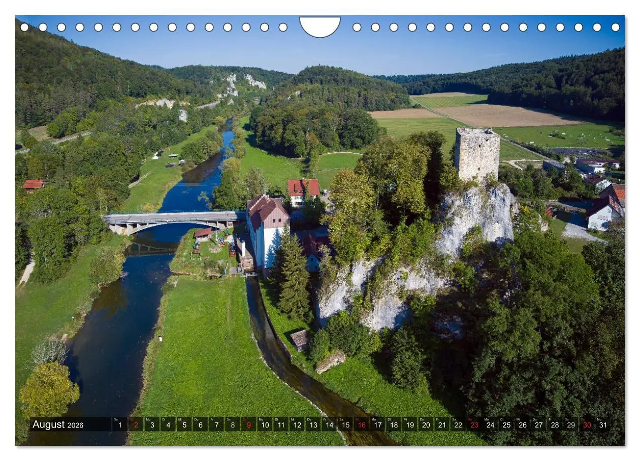 Bild: 9783457757796 | Mein Donautal aus der Luft (Wandkalender 2026 DIN A4 quer),...