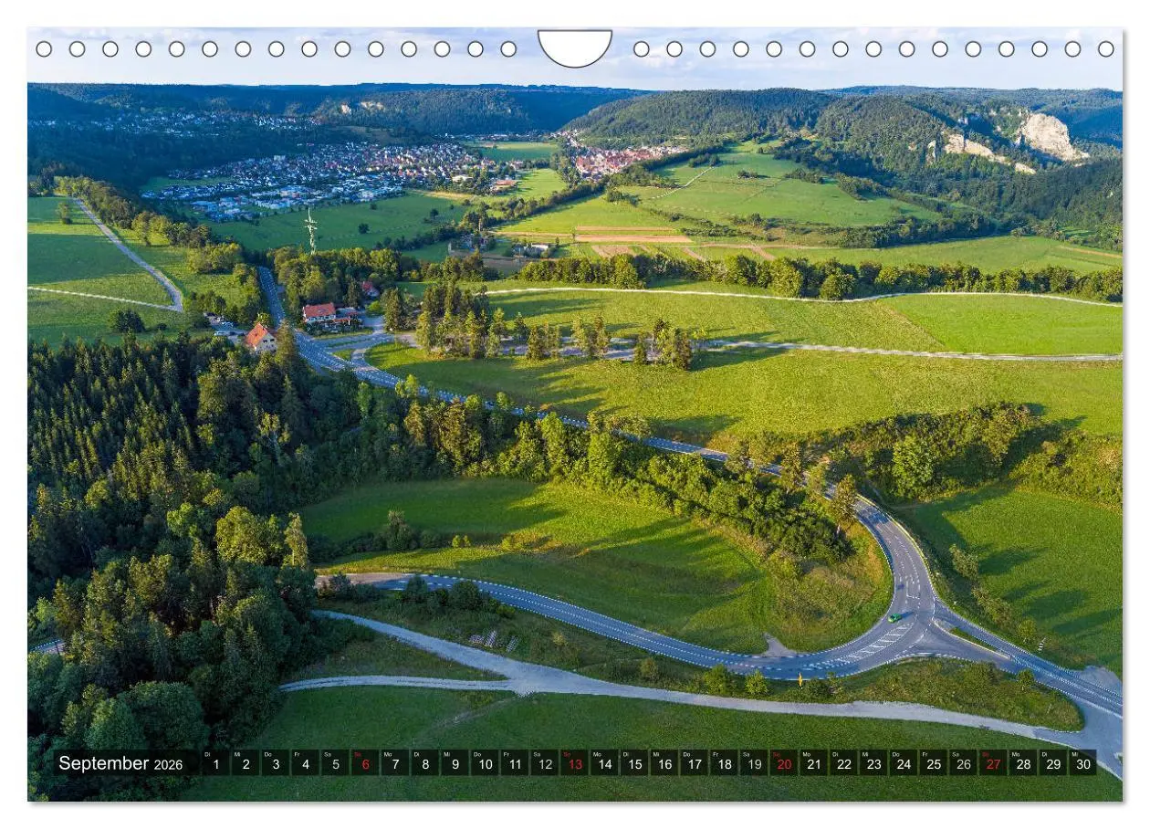 Bild: 9783457757796 | Mein Donautal aus der Luft (Wandkalender 2026 DIN A4 quer),...