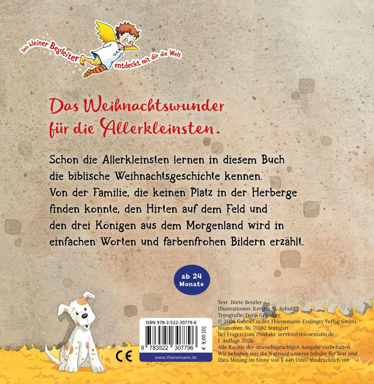Rückseite: 9783522307796 | Die Weihnachtsgeschichte | Papp-Bilderbuch zu Weihnachten | Beutler