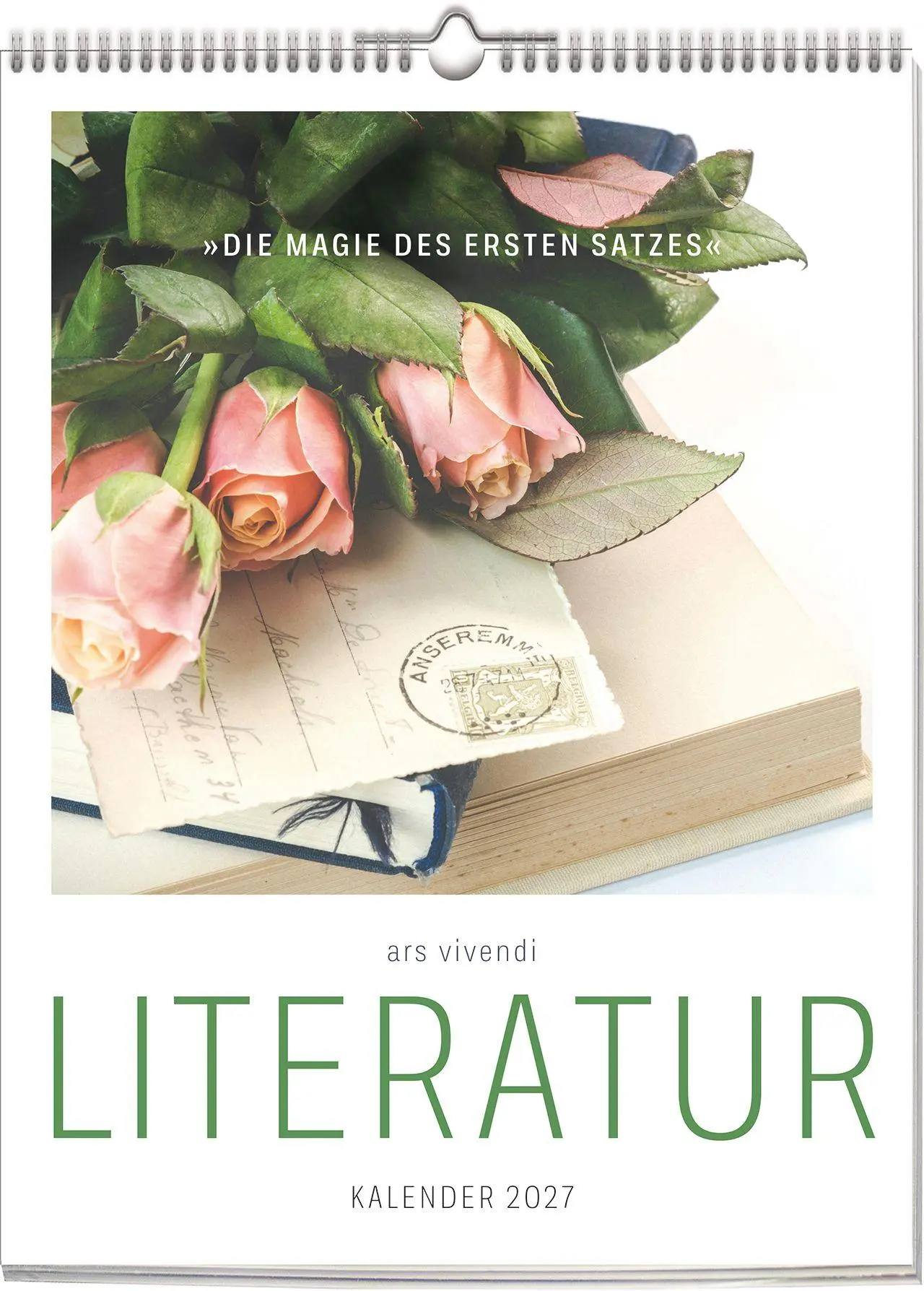 Cover: 9783747207796 | ars vivendi Literatur Kalender 2027 | Wochenkalender | Vivendi Ars