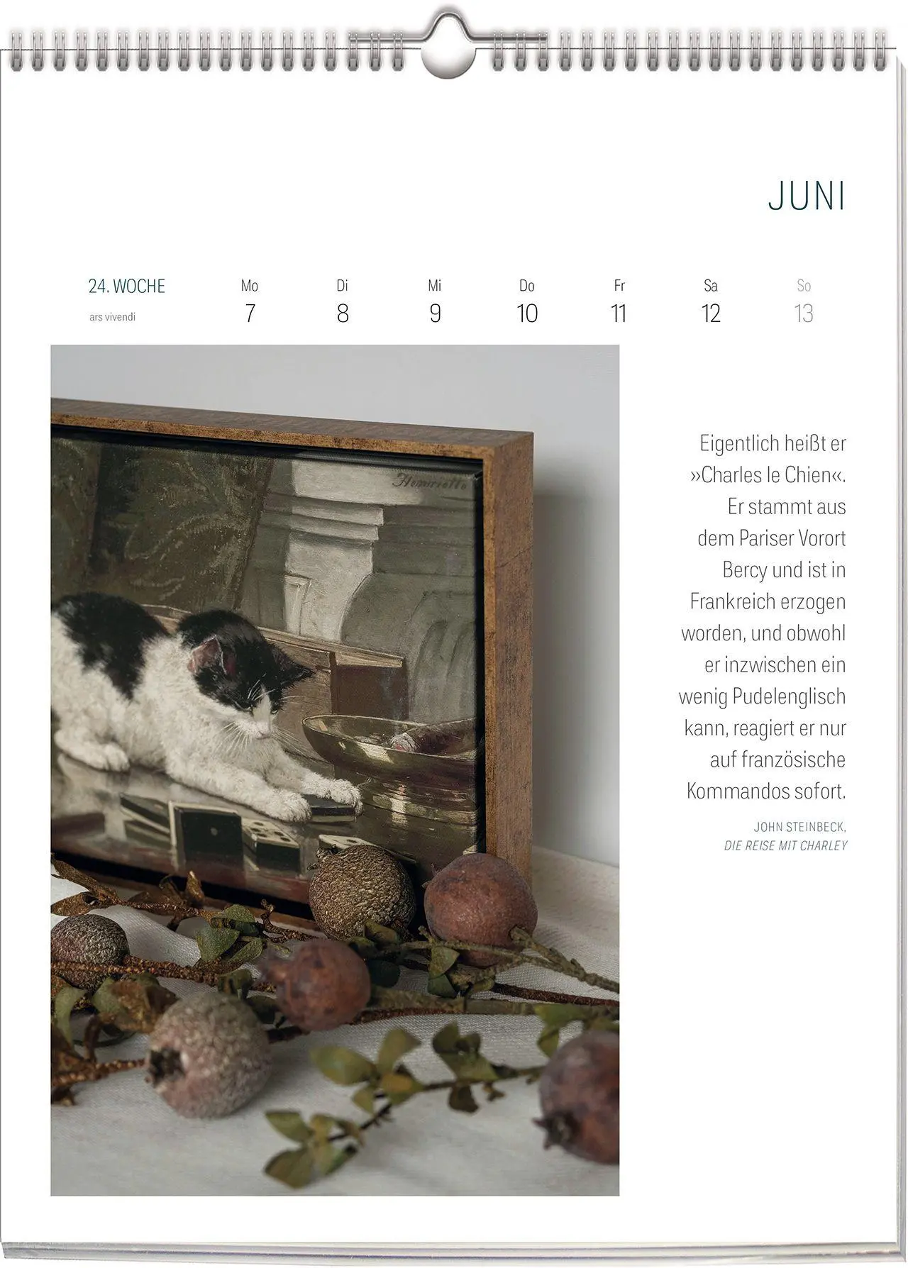 Bild: 9783747207796 | ars vivendi Literatur Kalender 2027 | Wochenkalender | Vivendi Ars