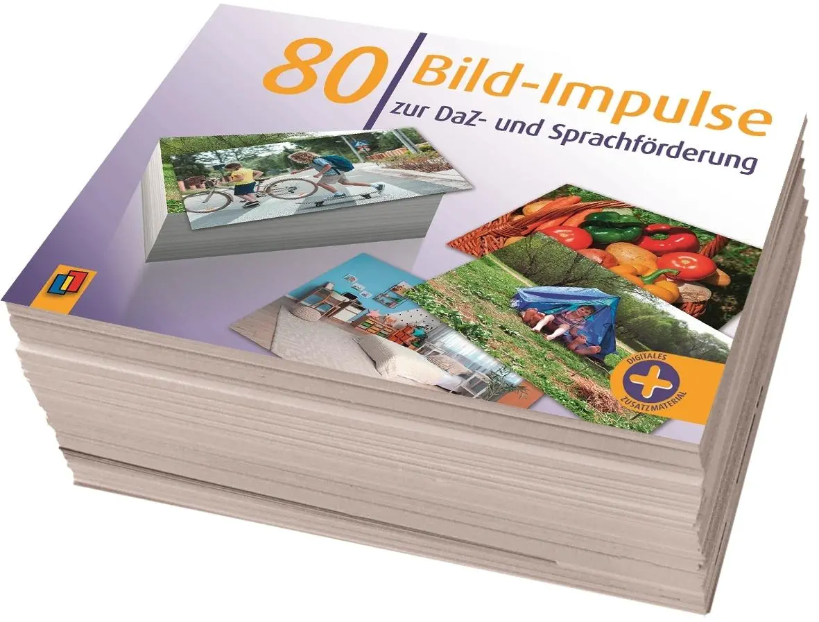 Bild: 9783834637796 | 80 Bild-Impulse zur DaZ- und Sprachförderung | Box | 80 S. | Deutsch