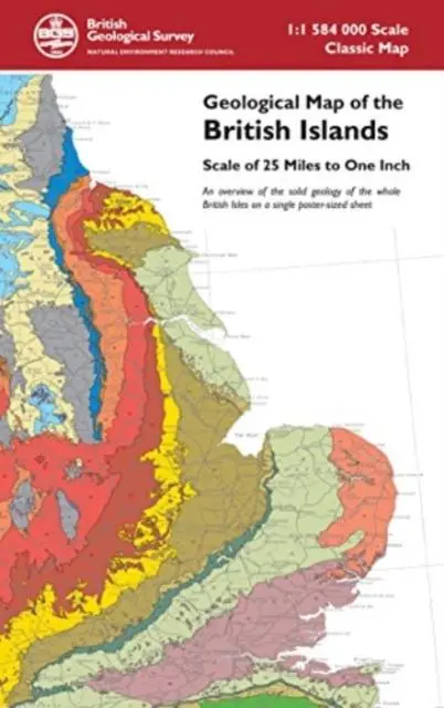 Cover: 9780751837896 | Geological Map of the British Islands | (Land-)Karte | Karte/Landkarte