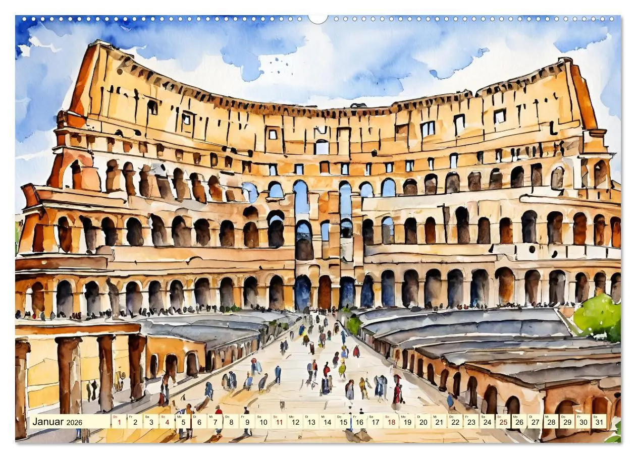 Bild: 9783457367896 | Italien - La dolce vita (hochwertiger Premium Wandkalender 2026 DIN...
