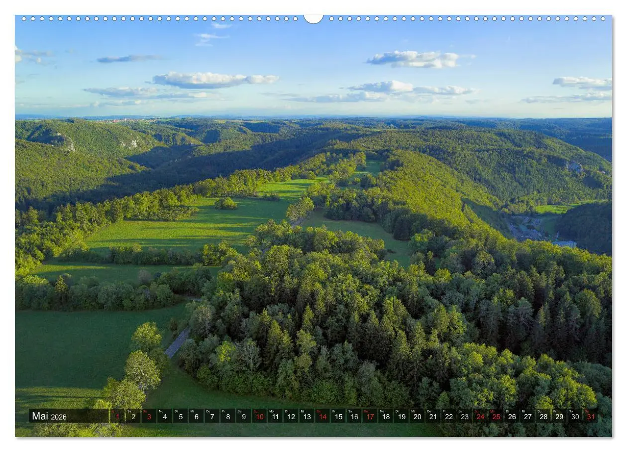 Bild: 9783457677896 | Mein Donautal aus der Luft (hochwertiger Premium Wandkalender 2026...