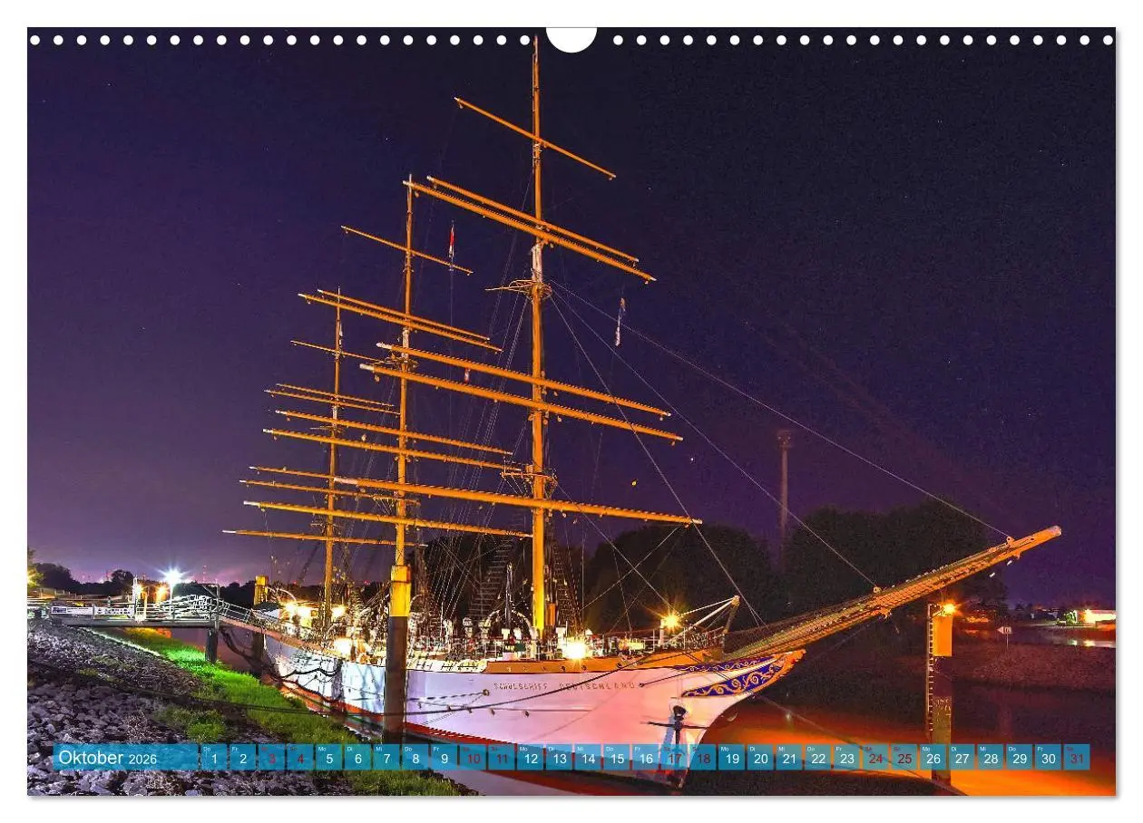 Bild: 9783457817896 | Kalender Hansestadt Bremen a. d. Weser, 2026 (Wandkalender 2026 DIN...