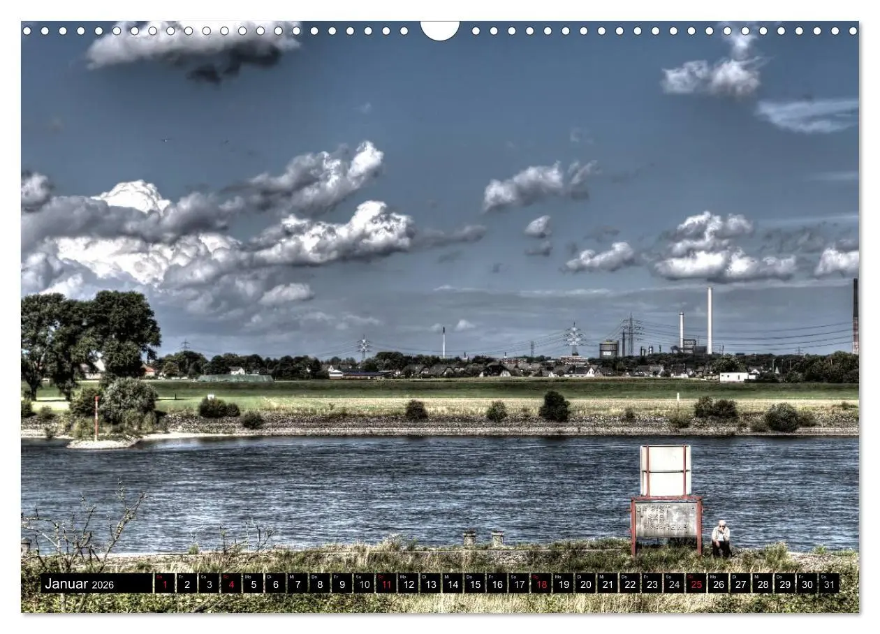 Bild: 9783457987896 | Duisburg am Rhein - R(h)einblicke (Wandkalender 2026 DIN A3 quer),...