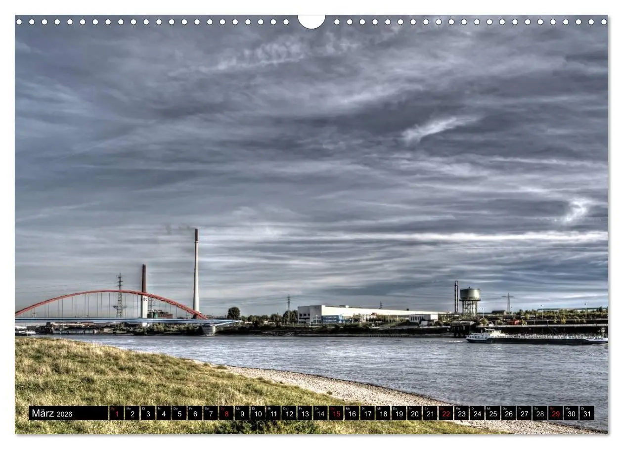 Bild: 9783457987896 | Duisburg am Rhein - R(h)einblicke (Wandkalender 2026 DIN A3 quer),...