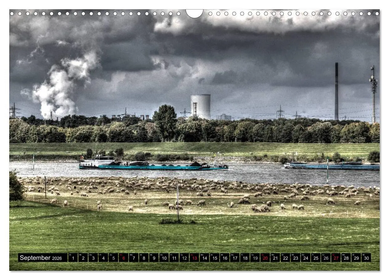 Bild: 9783457987896 | Duisburg am Rhein - R(h)einblicke (Wandkalender 2026 DIN A3 quer),...