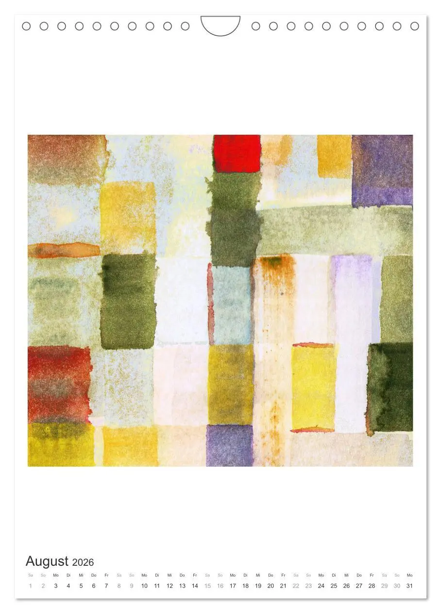 Bild: 9783516387896 | Ein leuchtendes Jahr: Abstrakte Kunst von Inga Pint (Wandkalender...