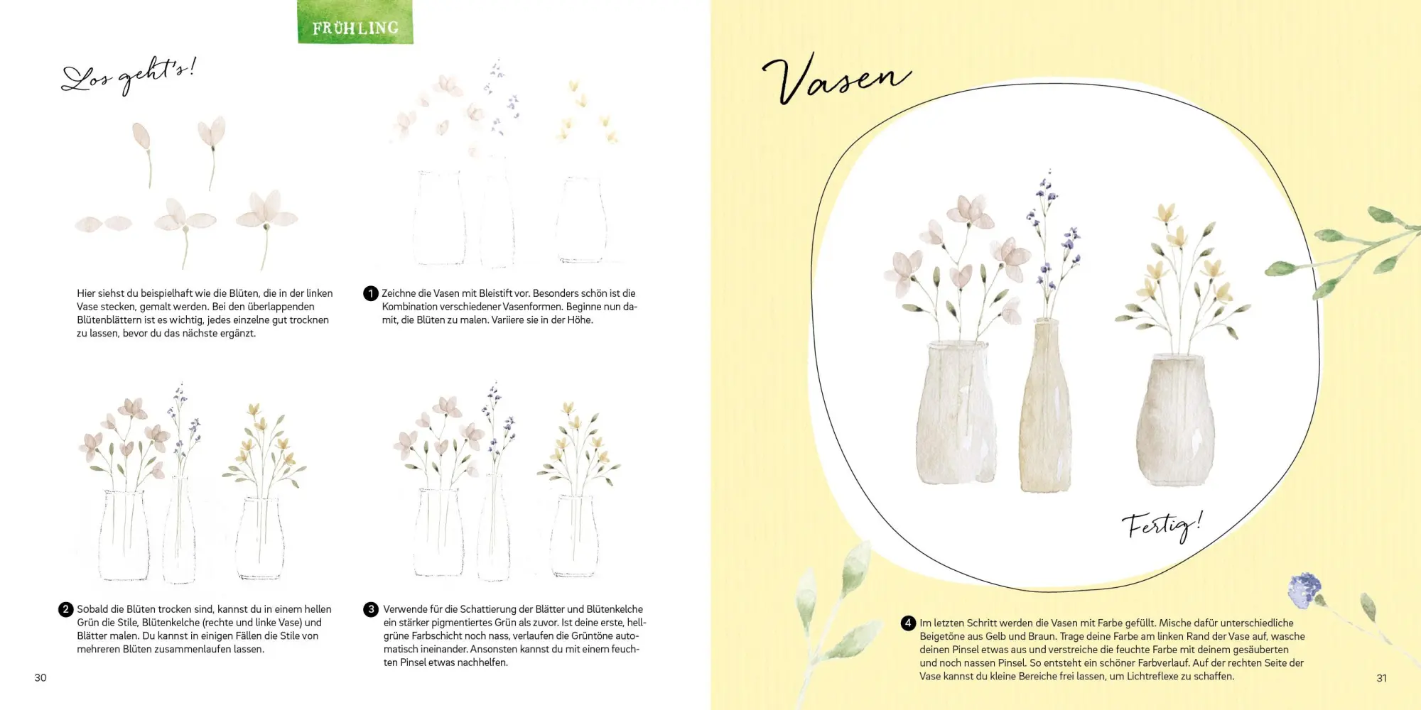Bild: 9783745907896 | Watercolor fein und floral | Malin Lammers | Taschenbuch | 112 S.
