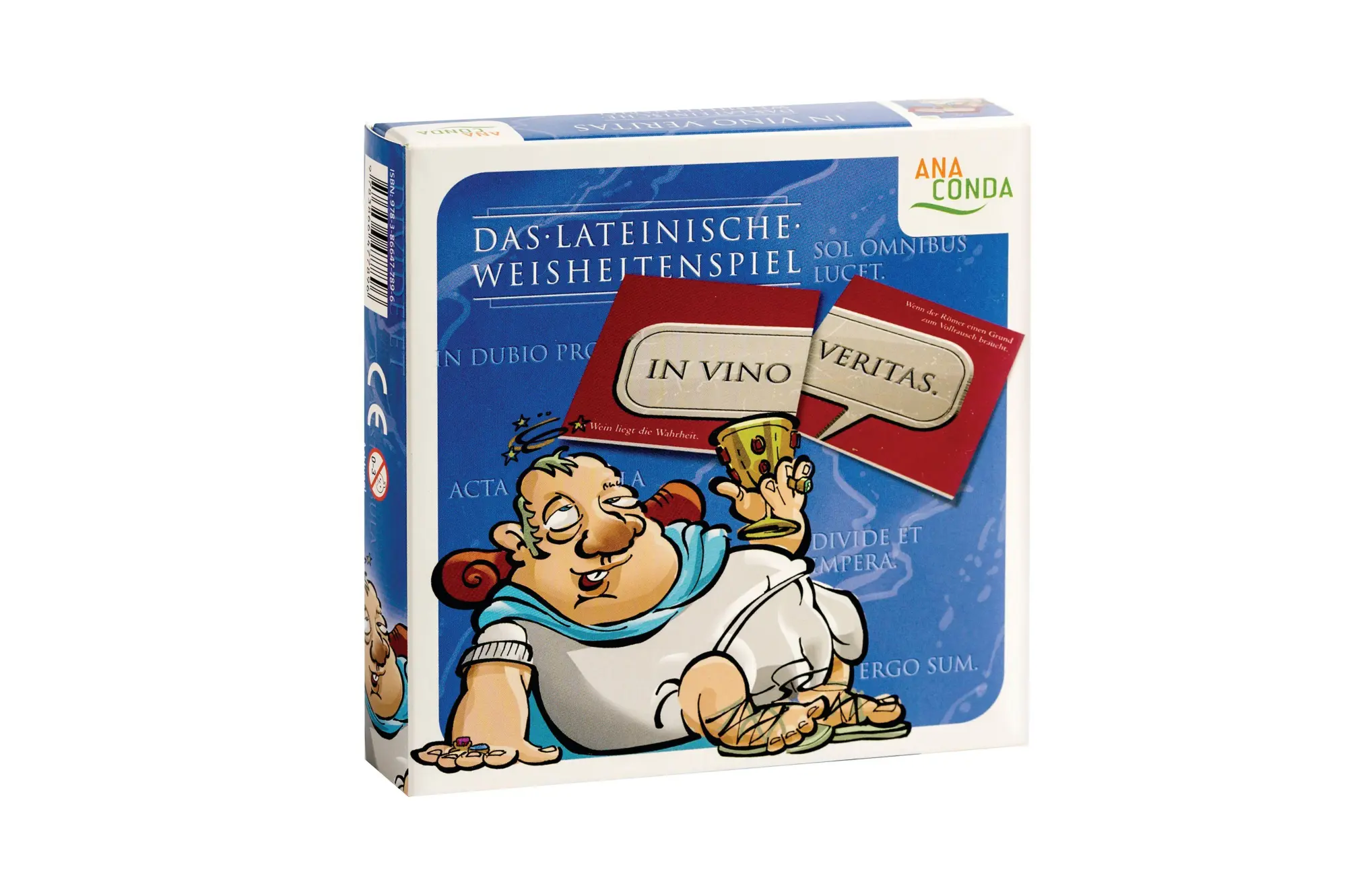 Cover: 9783866477896 | In vino veritas - Das lateinische Weisheitenspiel | Schmitz (u. a.)