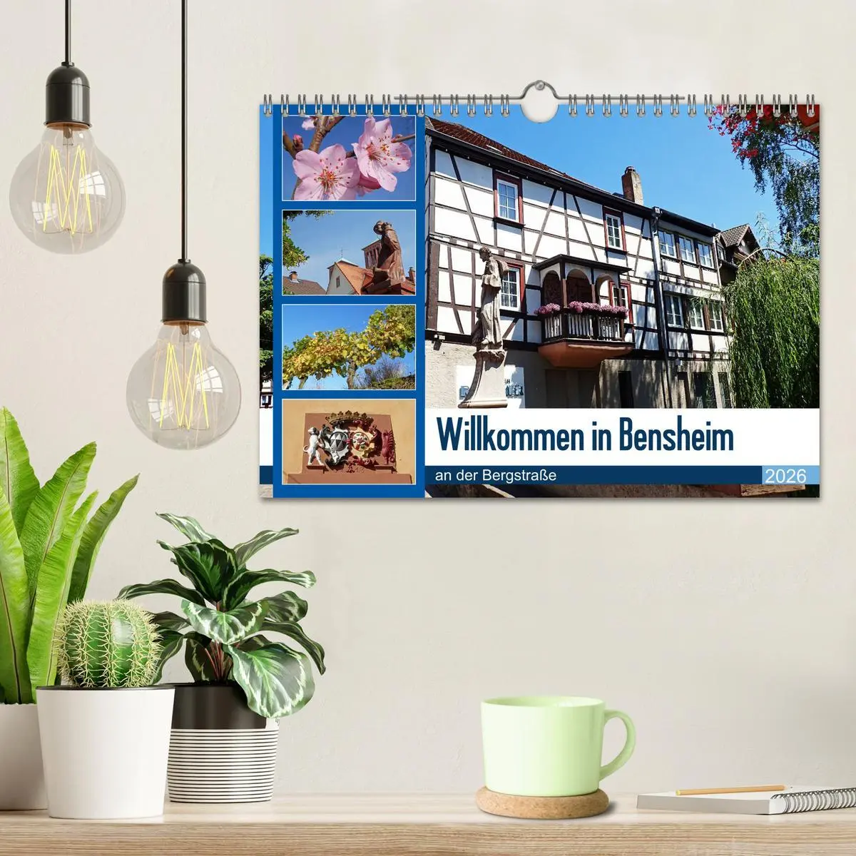 Bild: 9783457737996 | Willkommen in Bensheim an der Bergstraße (Wandkalender 2026 DIN A4...