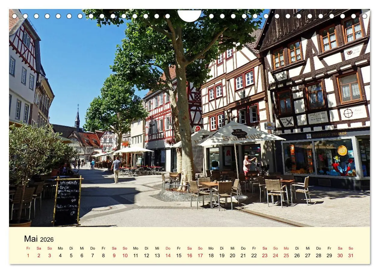 Bild: 9783457737996 | Willkommen in Bensheim an der Bergstraße (Wandkalender 2026 DIN A4...