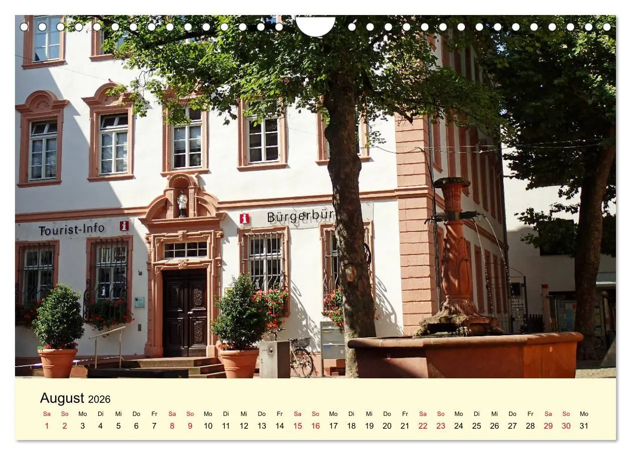 Bild: 9783457737996 | Willkommen in Bensheim an der Bergstraße (Wandkalender 2026 DIN A4...