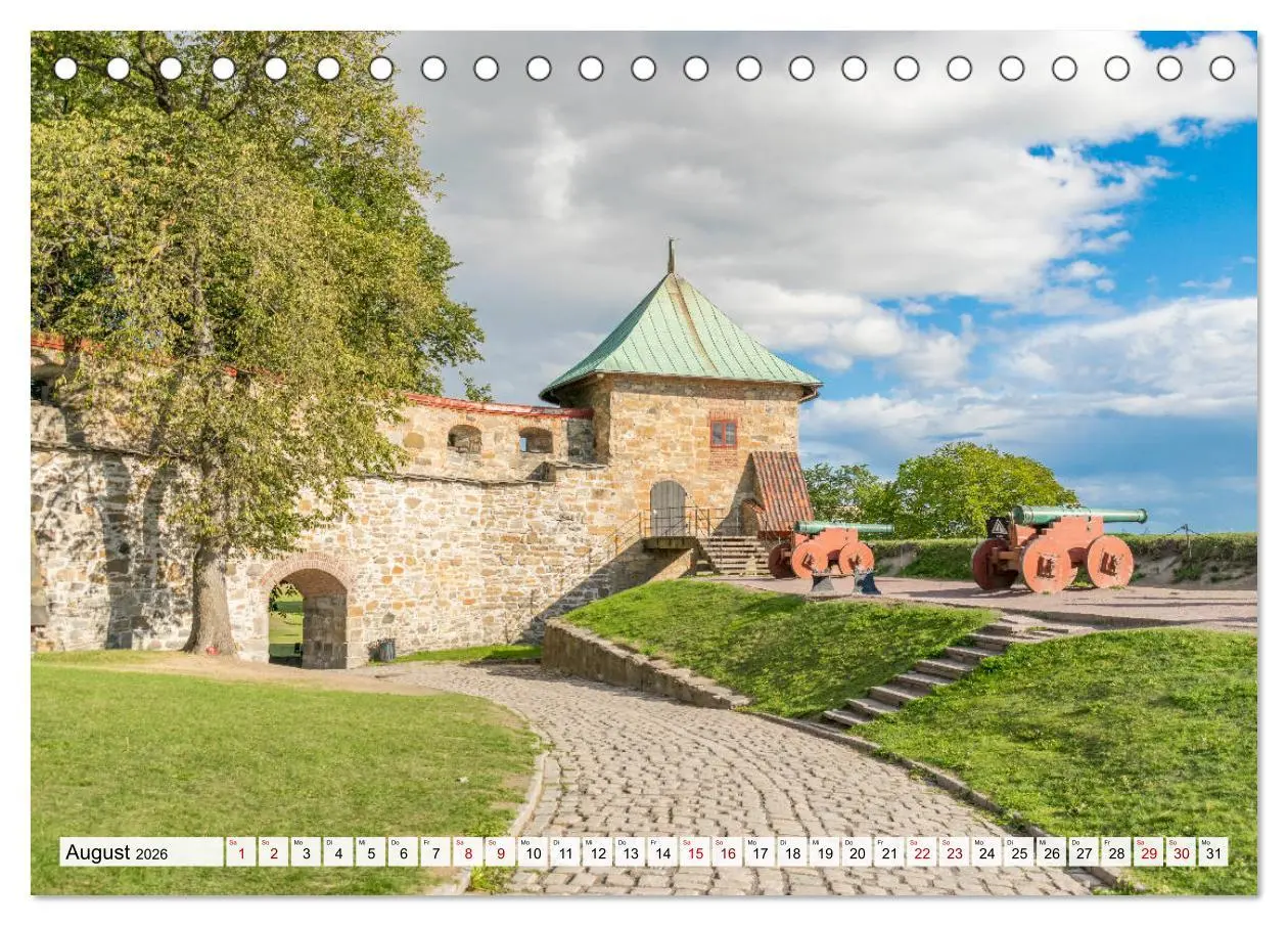 Bild: 9783457807996 | Zauberhaftes Oslo (Tischkalender 2026 DIN A5 quer), CALVENDO...