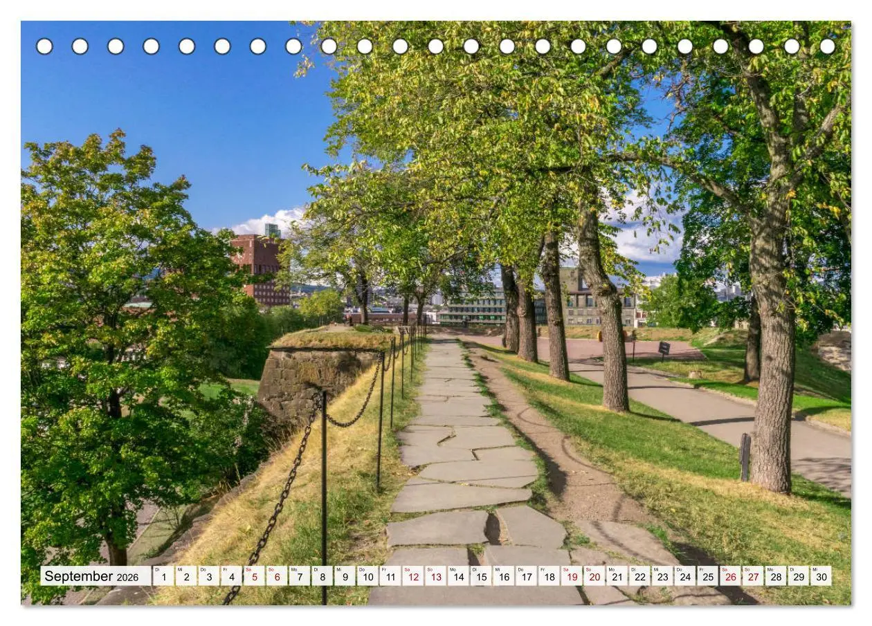Bild: 9783457807996 | Zauberhaftes Oslo (Tischkalender 2026 DIN A5 quer), CALVENDO...