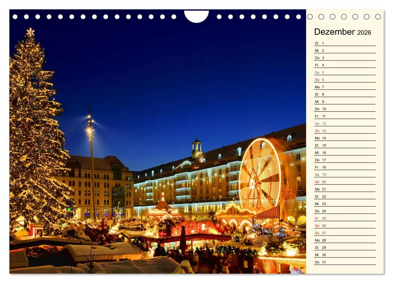 Bild: 9783457977996 | Dresden - Wunderschönes Elbflorenz (Wandkalender 2026 DIN A4 quer),...