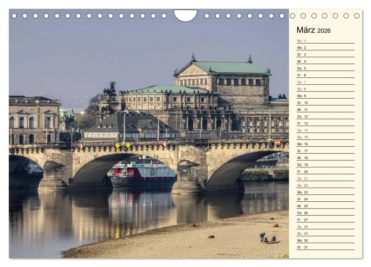 Bild: 9783457977996 | Dresden - Wunderschönes Elbflorenz (Wandkalender 2026 DIN A4 quer),...