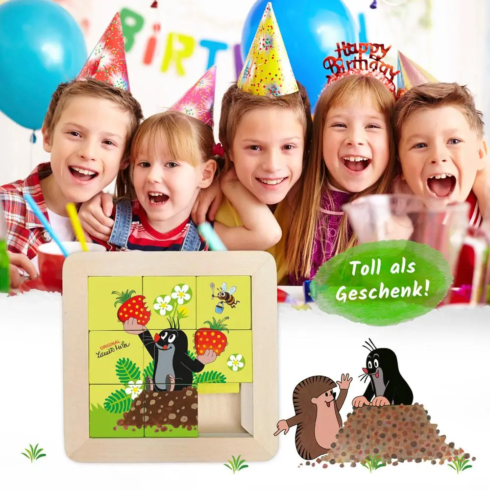 Bild: 4251901508096 | Trötsch Der kleine Maulwurf Schiebepuzzle aus Holz | KG | Spiel | 2024