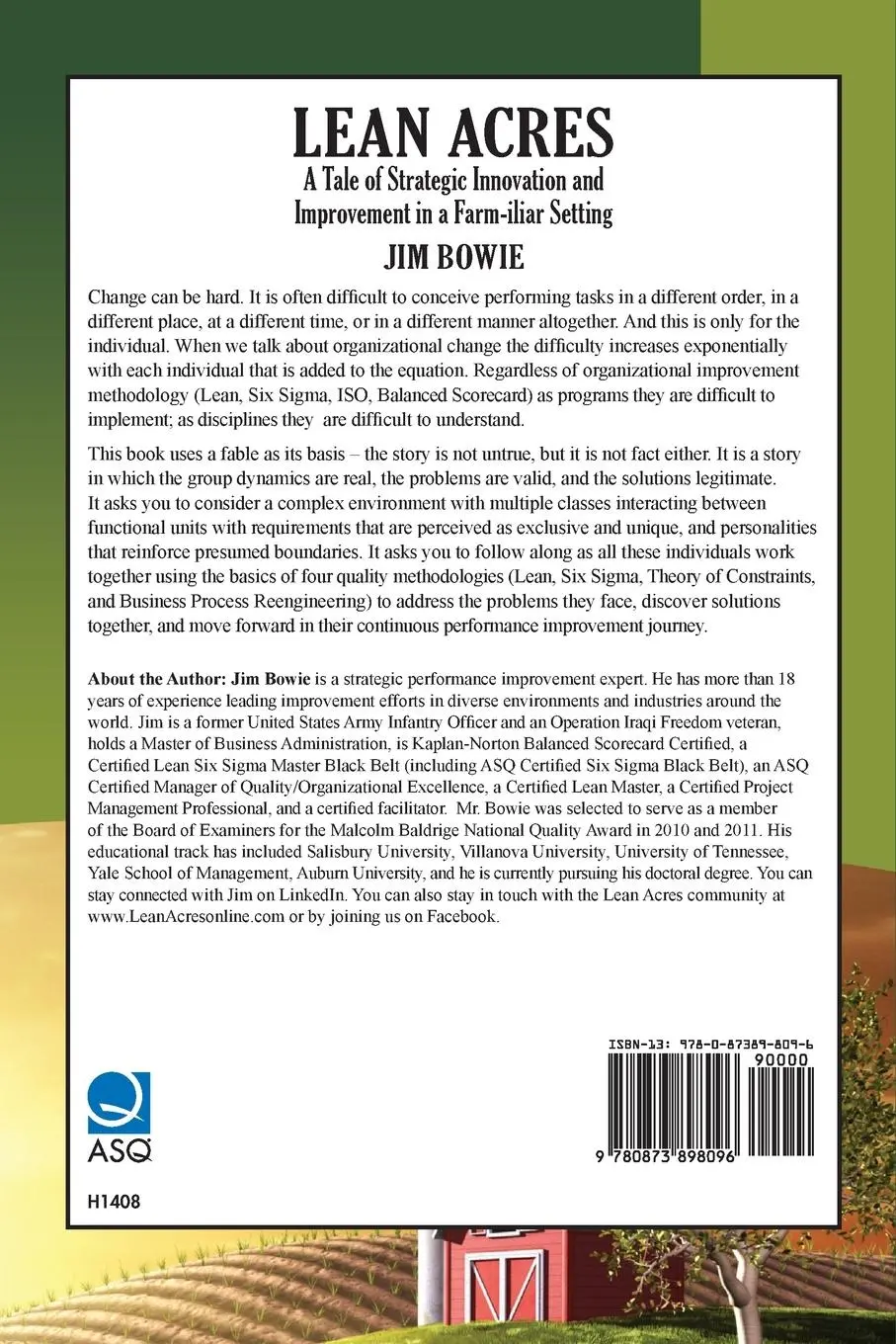Rückseite: 9780873898096 | Lean Acres | James Bowie | Taschenbuch | Englisch | 2010