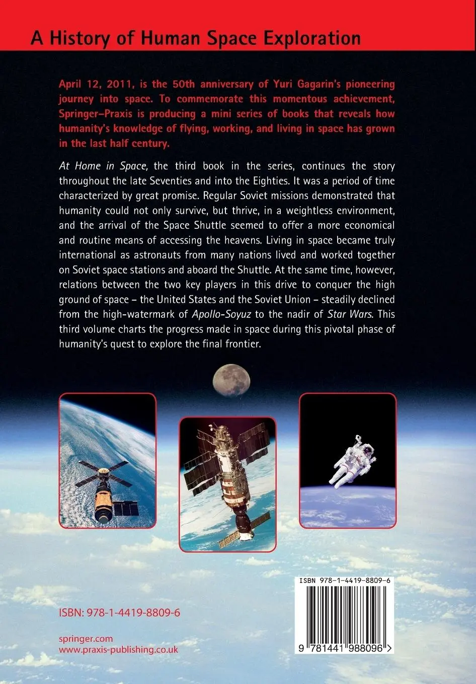 Rückseite: 9781441988096 | At Home in Space | The Late Seventies into the Eighties | Ben Evans