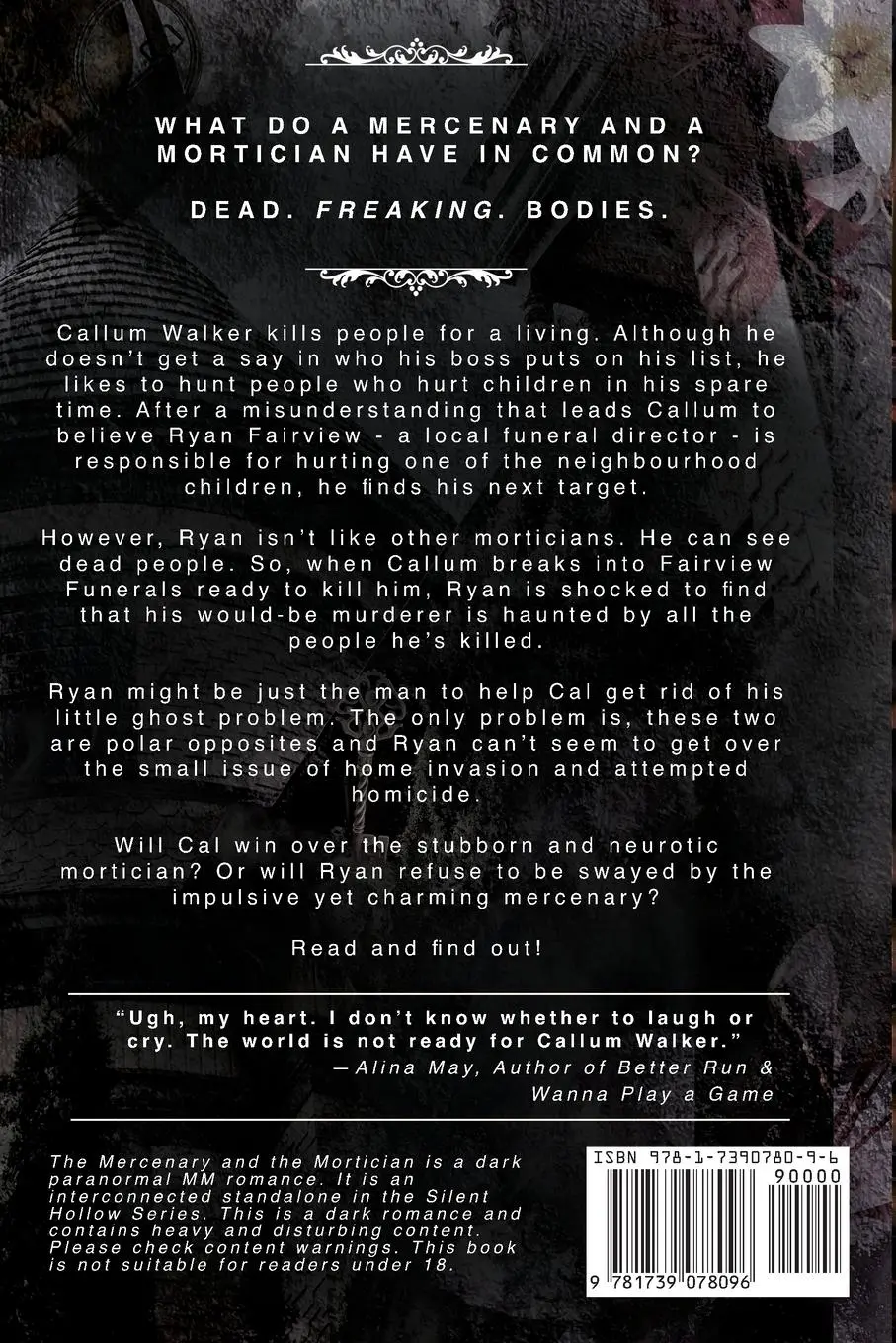 Rückseite: 9781739078096 | The Mercenary and the Mortician | Alexandra St Pierre | Taschenbuch