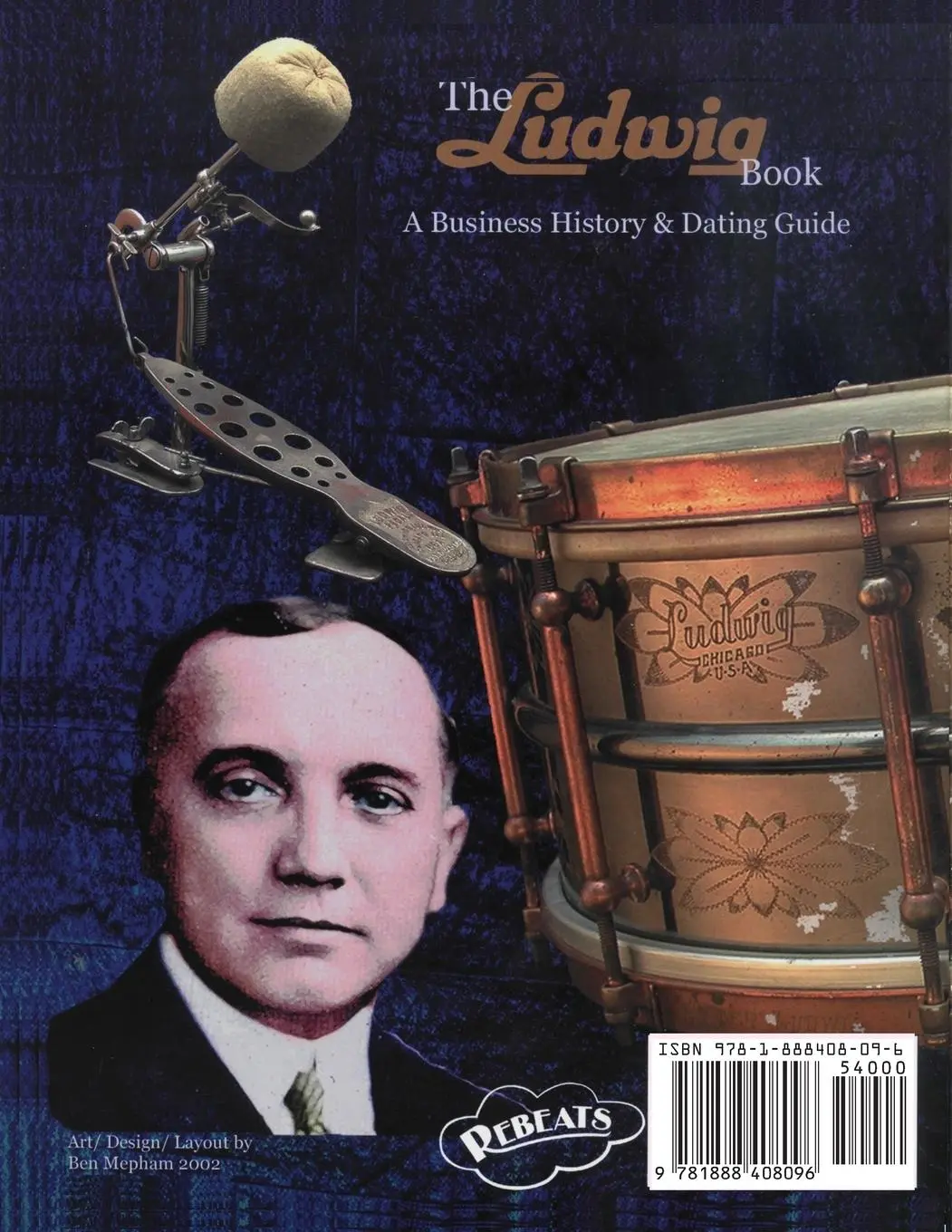 Rückseite: 9781888408096 | The Ludwig Book | Rob Cook | Taschenbuch | Buch + CD-ROM | Englisch