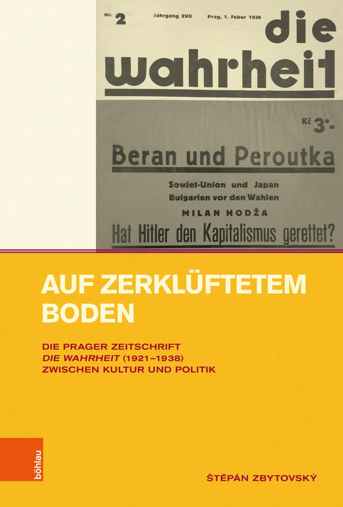 Cover: 9783412528096 | Auf zerklüftetem Boden | ¿T¿Pán Zbytovský | Buch | 360 S. | Deutsch