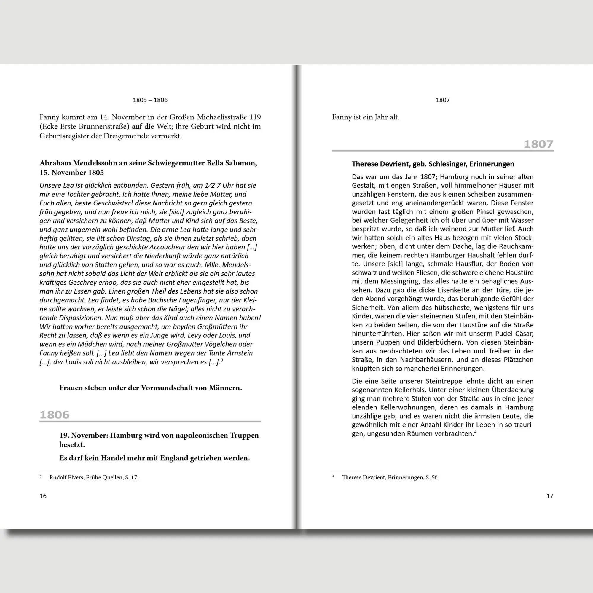 Bild: 9783758208096 | Fanny und Felix Mendelssohn: Zwei Wege | Eine biographische Montage