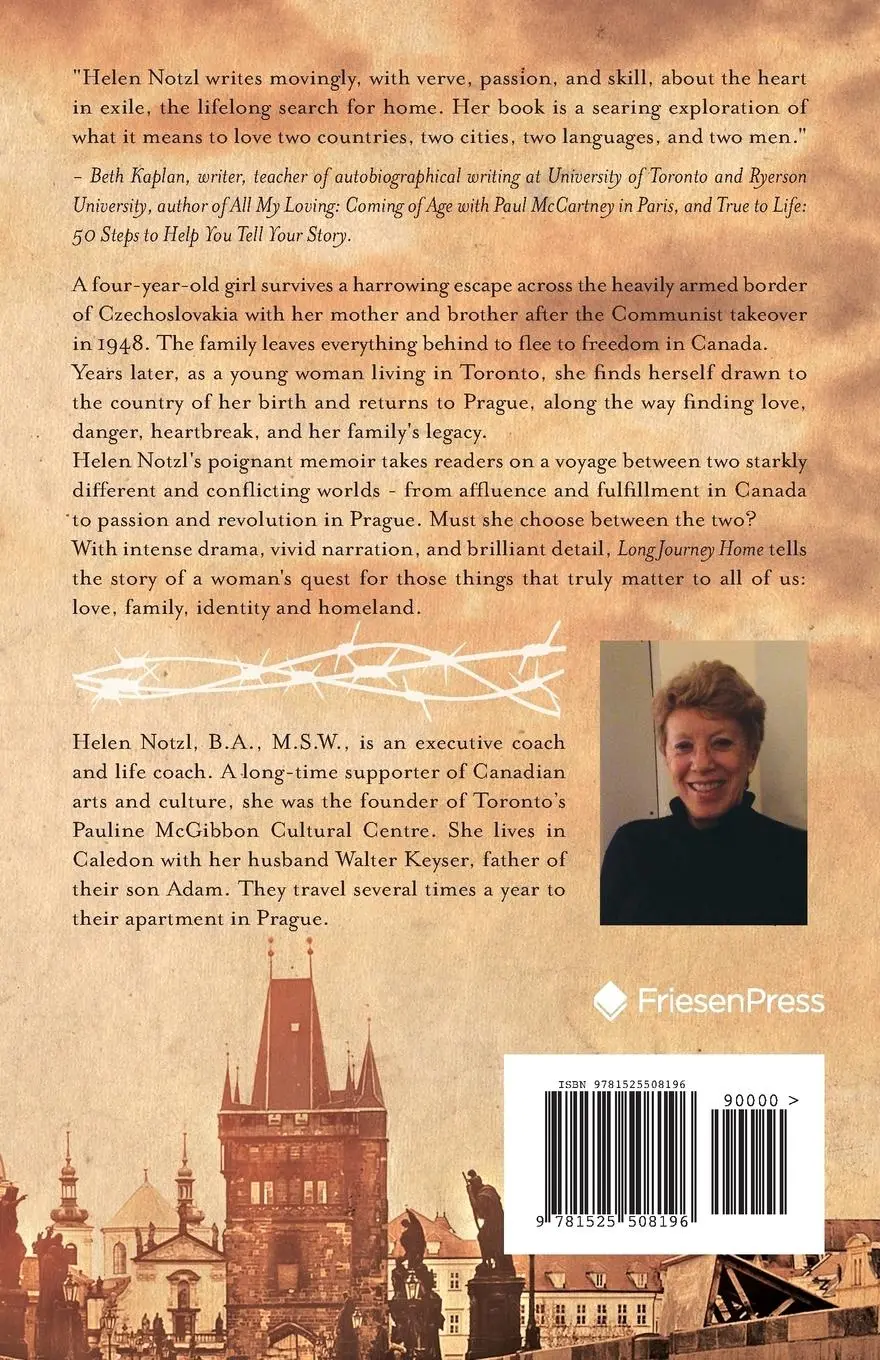 Rückseite: 9781525508196 | Long Journey Home | A Prague Love Story | Helen Notzl | Taschenbuch