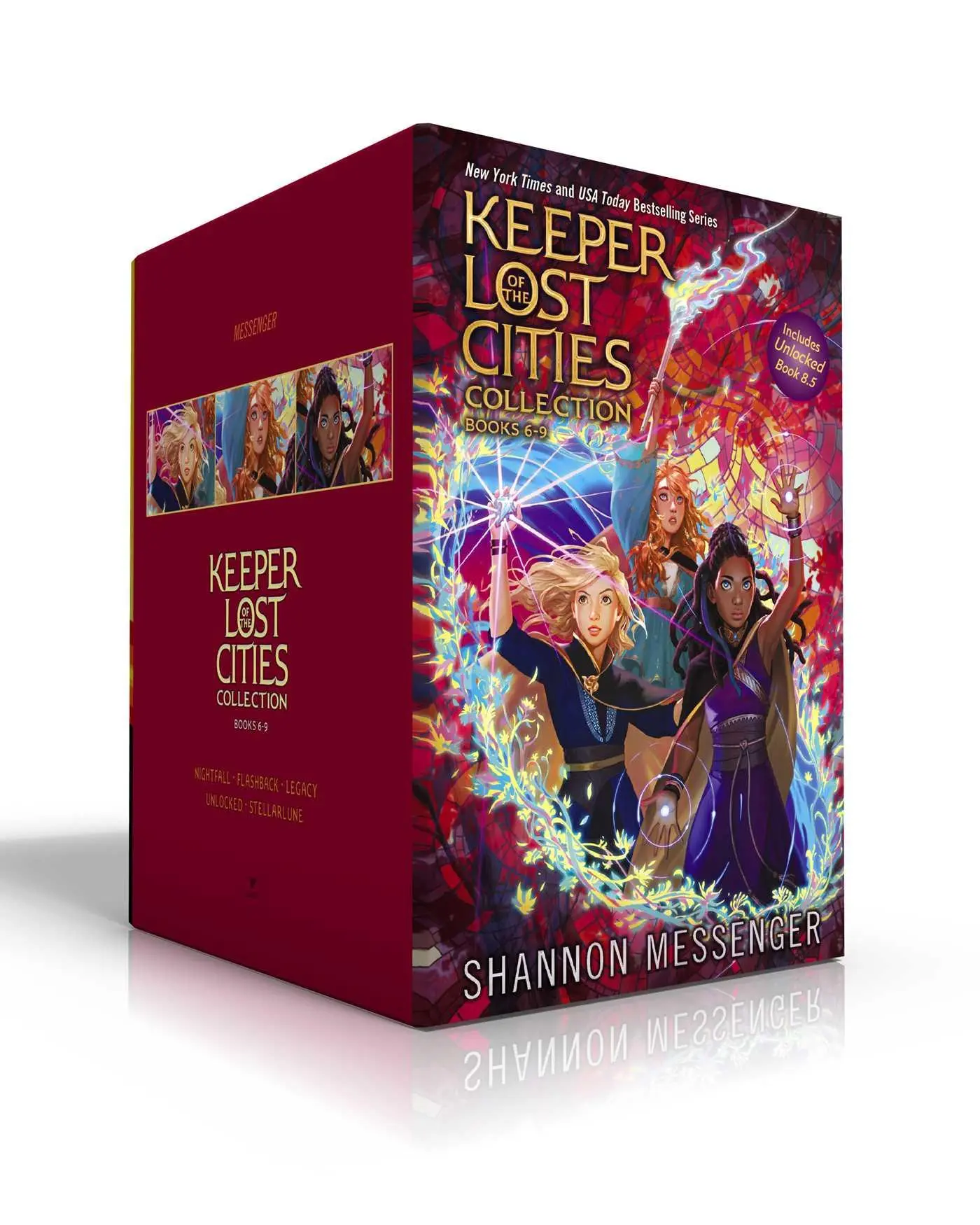 Cover: 9781665958196 | Keeper of the Lost Cities Collection Books 6-9 (Boxed Set) | Messenger