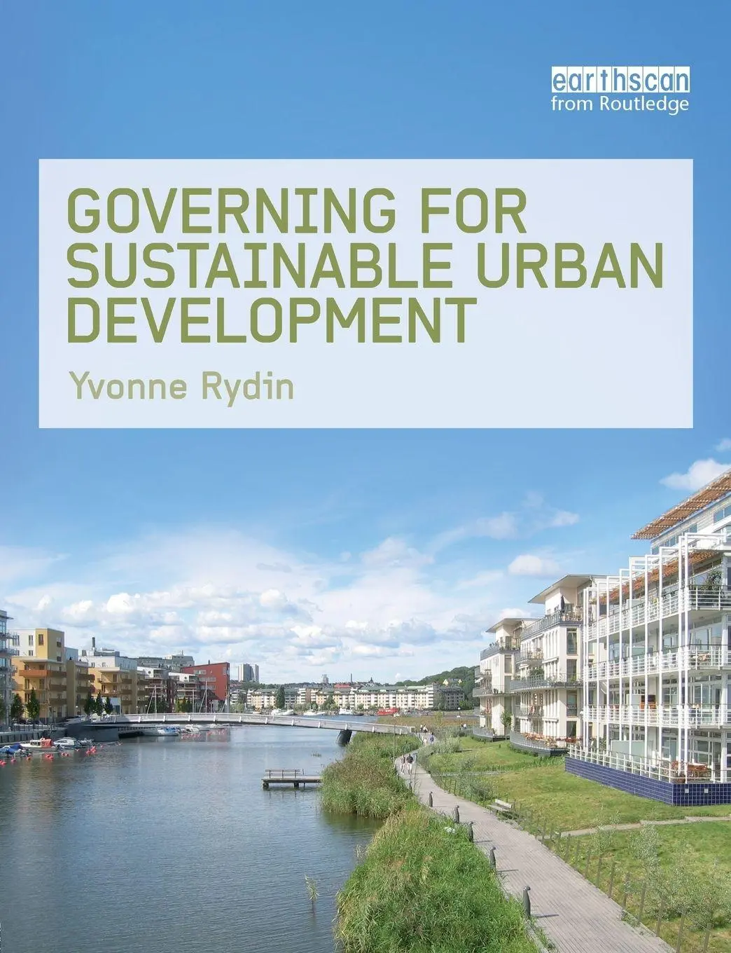 Cover: 9781844078196 | Governing for Sustainable Urban Development | Yvonne Rydin | Buch