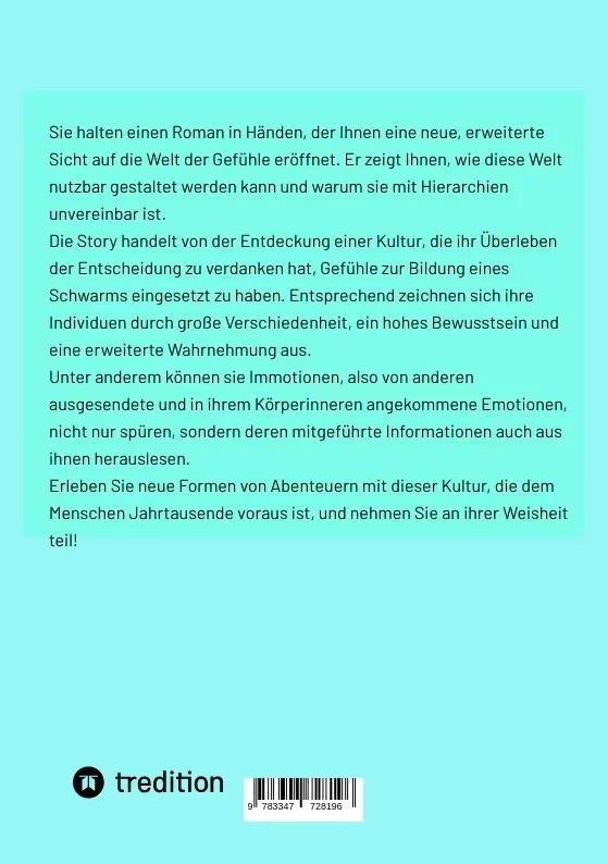 Rückseite: 9783347728196 | Königin der Immotionen | Ein Weisheitsroman für Empathiefähige | Buch