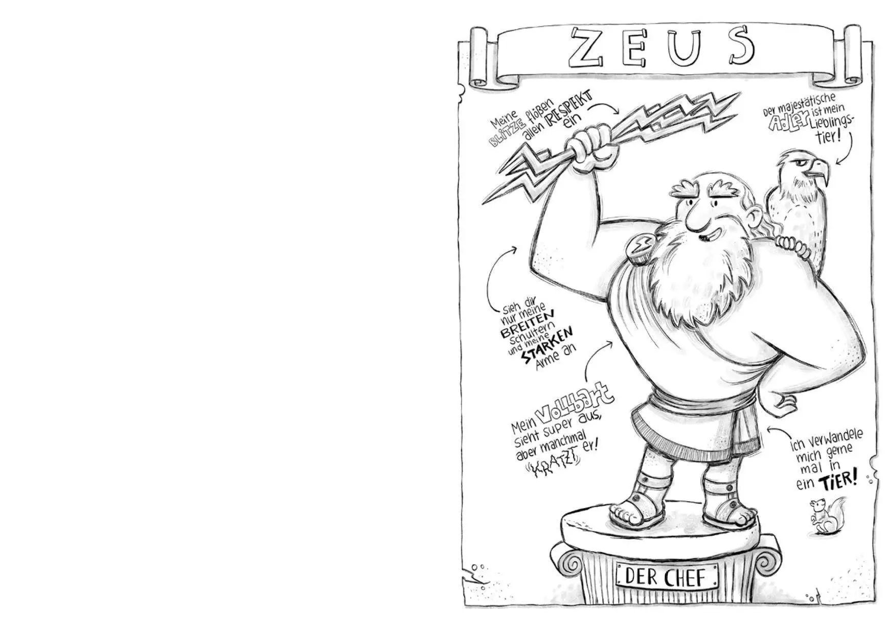 Bild: 9783423718196 | Ich, Zeus, und die Bande vom Olymp , Götter und Helden erzählen...