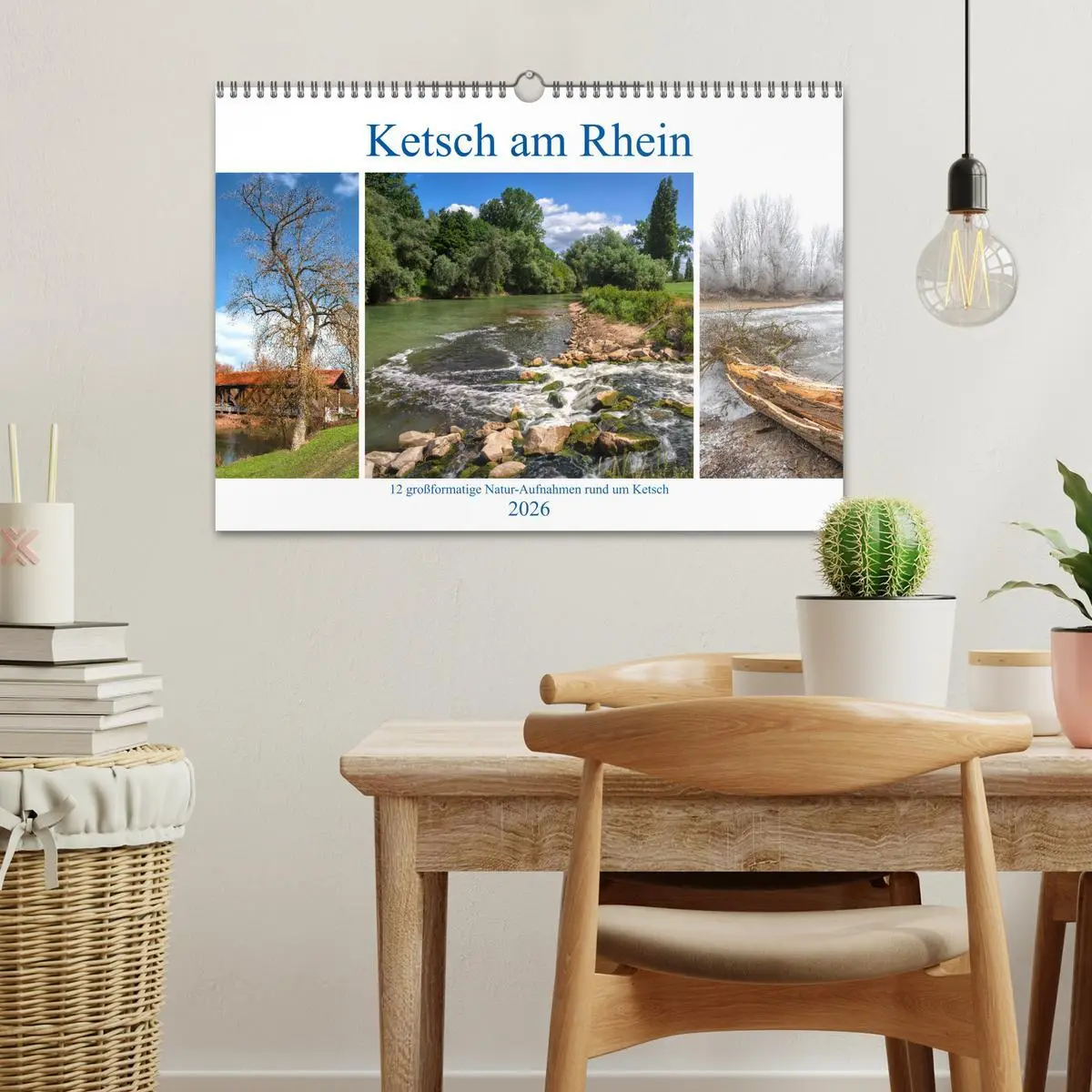 Bild: 9783457928196 | Ketsch am Rhein (Wandkalender 2026 DIN A3 quer), CALVENDO...