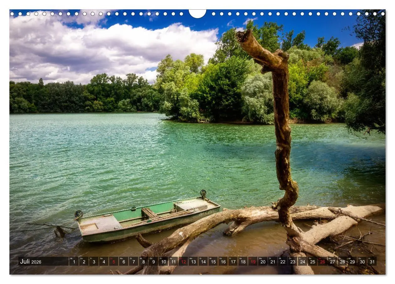 Bild: 9783457928196 | Ketsch am Rhein (Wandkalender 2026 DIN A3 quer), CALVENDO...